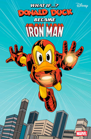 MARVEL & DISNEY: WHAT IF...? DONALD DUCK BECAME IRON MAN #1 PHIL NOTO GOOFY IRON MAN VARIANT