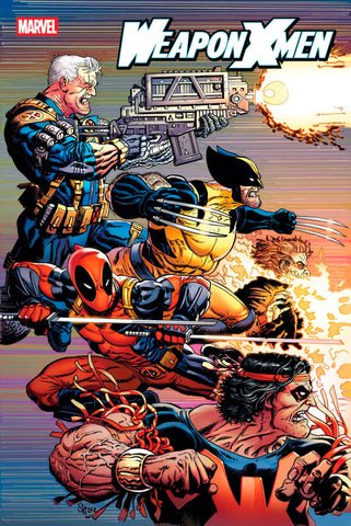 WEAPON X-MEN #5 STEVE SKROCE VARIANT
