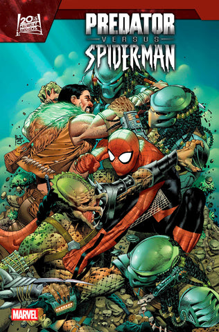 PREDATOR VS. SPIDER-MAN #4 COVER A