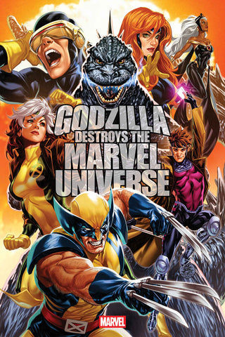 GODZILLA DESTROYS THE MARVEL UNIVERSE #3 COVER A
