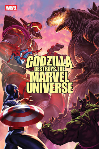 GODZILLA DESTROYS THE MARVEL UNIVERSE #5 COVER A