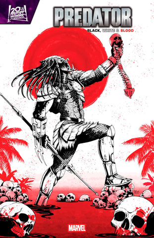 PREDATOR: BLACK, WHITE & BLOOD #2 COVER A
