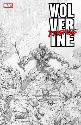 WOLVERINE: REVENGE - RED BAND: RAW - BLACK & WHITE EDITION #5 COVER A [POLYBAGGED]