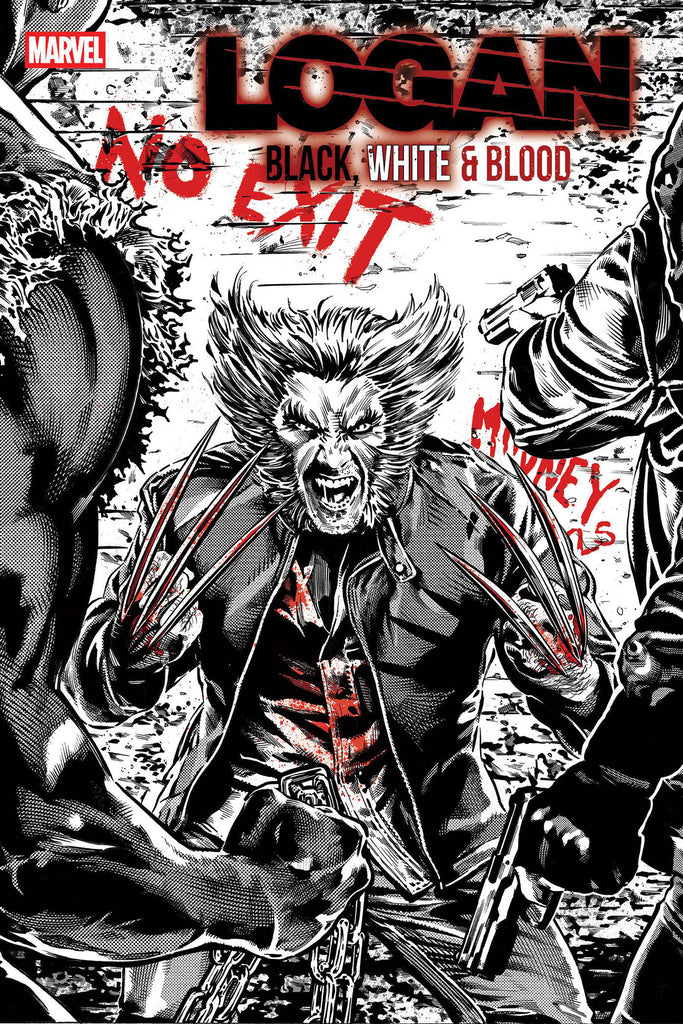 LOGAN: BLACK, WHITE & BLOOD #2 STEPHEN MOONEY VARIANT