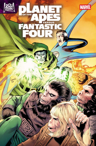 PLANET OF THE APES VS. FANTASTIC FOUR #4 COVER A