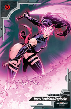 PSYLOCKE NINJA #1 COVER PACK PRE-ORDER