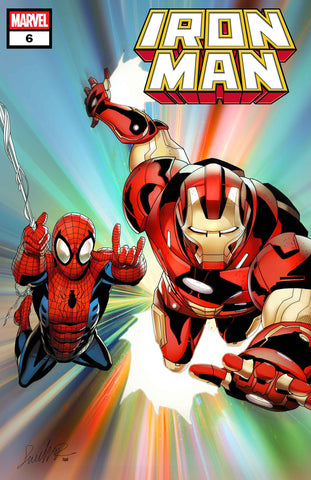 IRON MAN #6 SALVADOR LARROCA FOIL VARIANT