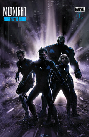 MIDNIGHT FANTASTIC FOUR #1 - COVER COLLECTION WITH ASHCAN - 8 BOOKS