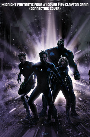 MIDNIGHT FANTASTIC FOUR #1 COVER PACK PRE-ORDER