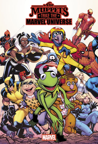 MUPPETS TAKE THE MARVEL UNIVERSE #1 COVER A