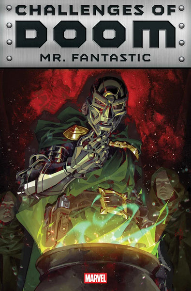 CHALLENGES OF DOOM MR. FANTASTIC #1 - COVER COLLECTION - 4 BOOKS