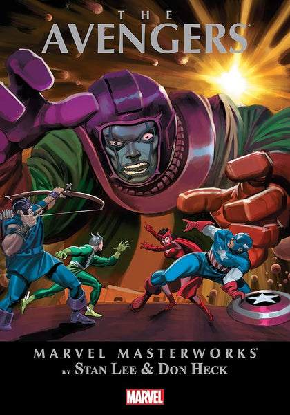AVENGERS MARVEL MASTERWORKS TPB COLLECTION - 3 BOOKS - VOL 1, 2, & 3