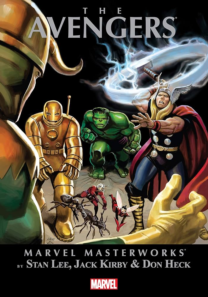 AVENGERS MARVEL MASTERWORKS TPB COLLECTION - 3 BOOKS - VOL 1, 2, & 3