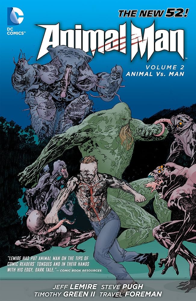 ANIMAL MAN VOL 02 ANIMAL VS MAN TPB