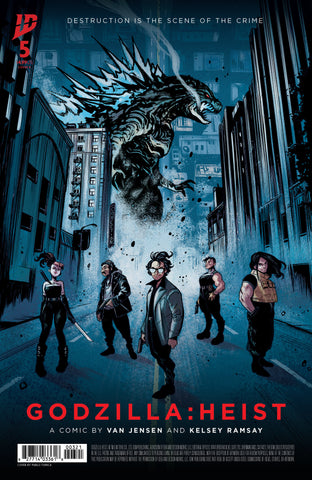 Godzilla: Heist #5 Variant B Movie Poster Variant