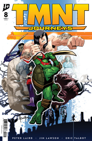 TMNT: Journeys #8 Variant B (Bates)