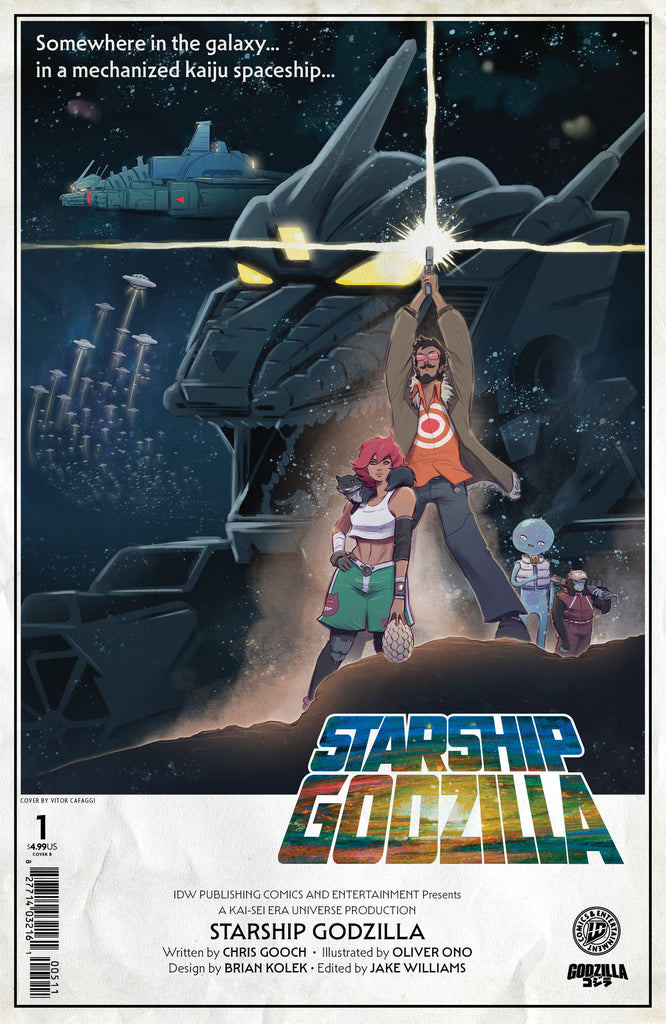 Starship Godzilla [Kai-Sei Era] #1 Variant C (Cafaggi)
