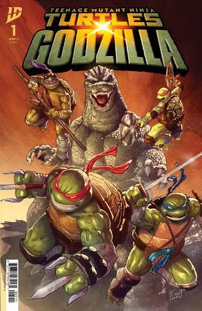 Teenage Mutant Ninja Turtles x Godzilla #1 COVER PACK PRE-ORDER