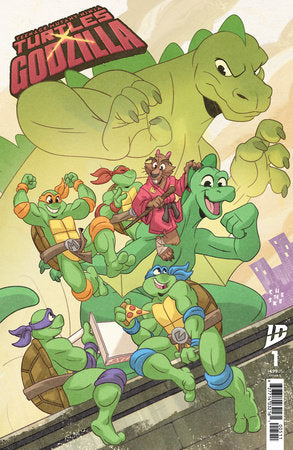 Teenage Mutant Ninja Turtles x Godzilla #1 COVER PACK PRE-ORDER