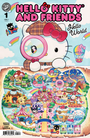 HELLO KITTY & FRIENDS HELLO WORLD #1 - COVER COLLECTION - 6 BOOKS