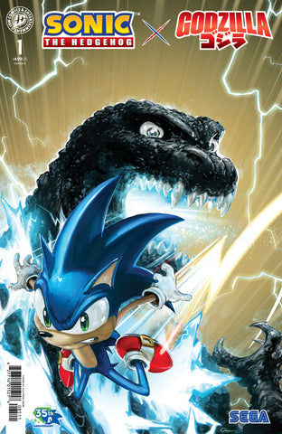 Sonic the Hedgehog x Godzilla #1 Variant D (Crain)