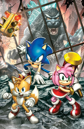 Sonic the Hedgehog x Godzilla #1 COVER PACK PRE-ORDER