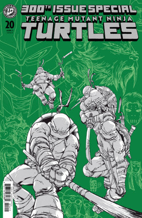 Teenage Mutant Ninja Turtles #20: 300th Issue Special COVER PACK PRE-ORDER