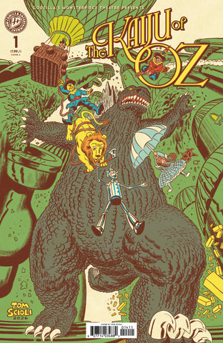 Godzillaâs Monsterpiece Theatre Presents: The Kaiju of Oz Cover A (Scioli)