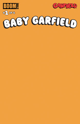 Baby Garfield #1 D Blank Sketch Orange Variant (Dressed, Sketch)