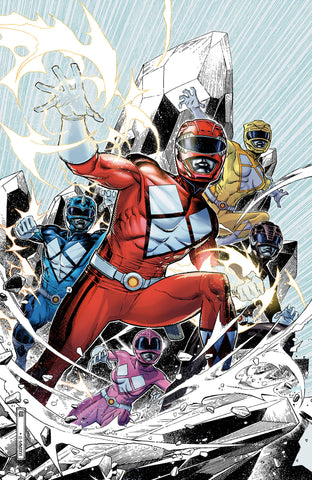 Mighty Morphin Power Rangers (2026) #1 E Foil VARIANT (Full Art, Foil, Cheung)