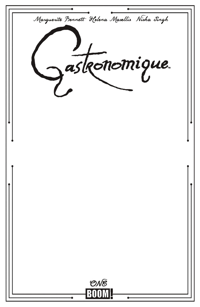 Gastronomique #1 D Blank Sketch Variant