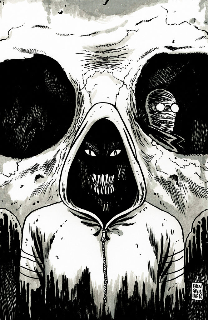 Stuff of Nightmares: The Hoodie #1 D Glow in the Dark Variant (Full Art, Glow in the Dark, Francavilla)