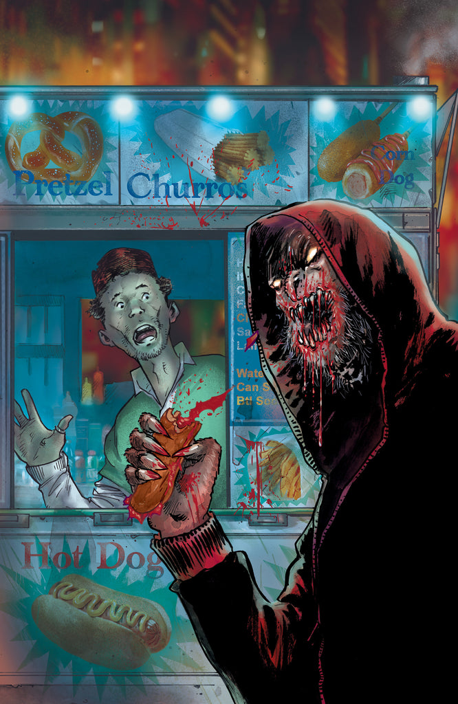 Stuff of Nightmares: The Hoodie #1 E Glow in the Dark Variant (Full Art, Glow in the Dark, Mutti)