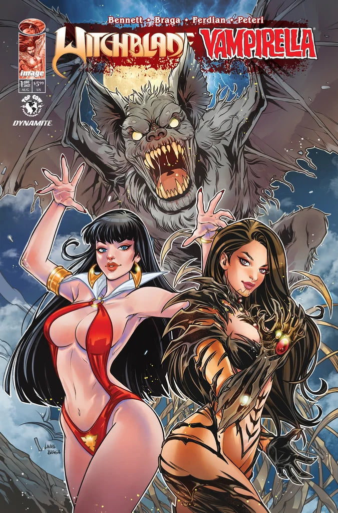 WITCHBLADE VAMPIRELLA #1 - COVER COLLECTION - 3 BOOKS