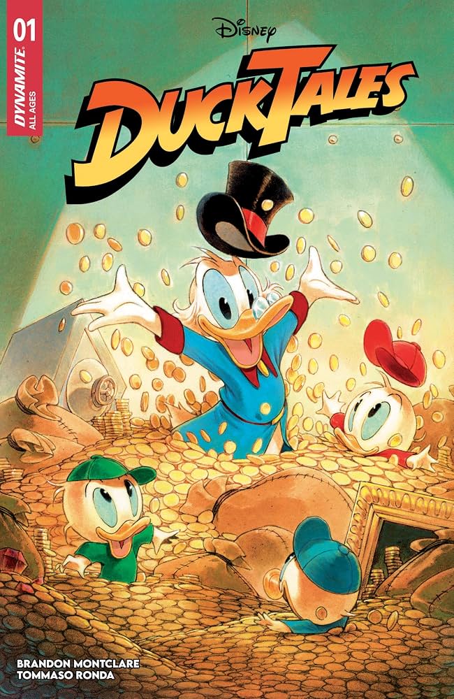 DISNEY DUCKTALES #1 - COVER COLLECTION - 5 BOOKS
