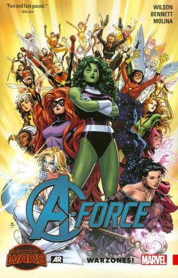 A-FORCE WARZONES! TPB