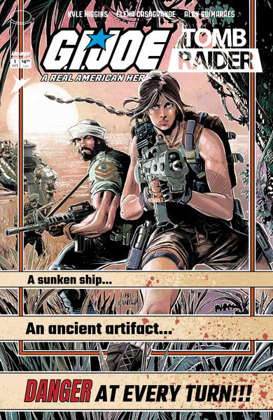G.I. JOE A Real American Hero / Tomb Raider #1 COVER PACK PRE-ORDER