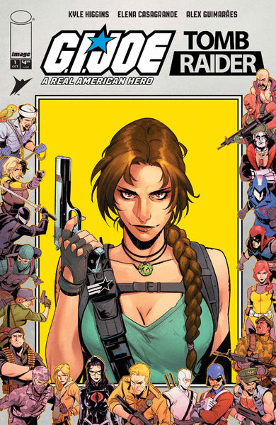 G.I. JOE A Real American Hero / Tomb Raider #1 COVER PACK PRE-ORDER