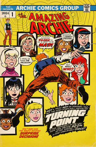 ARCHIE THE DECISION #1 SPIDER-MAN HOMAGE VARIANT 2nd EDITION PRE-ORDER