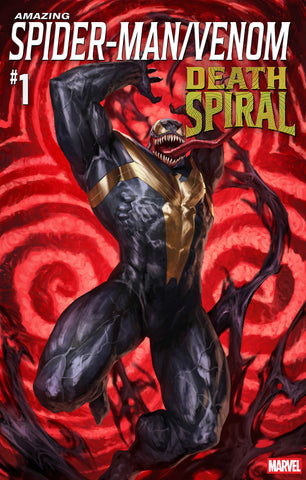 AMAZING SPIDER-MAN/VENOM: DEATH SPIRAL #1 SKAN VENOM VARIANT [DS]