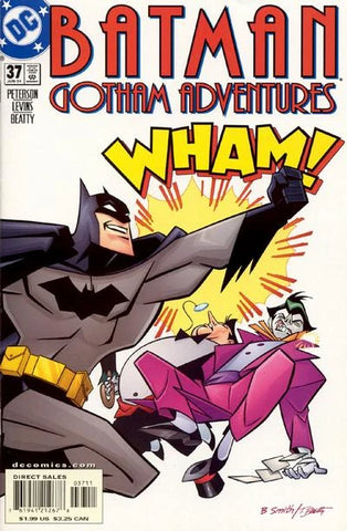 BATMAN GOTHAM ADVENTURES #37 - JOKER COVER