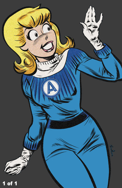 ARCHIE POP ART VARIANT COVER - BETTY AS INVISIBLE WOMAN PRE-ORDER