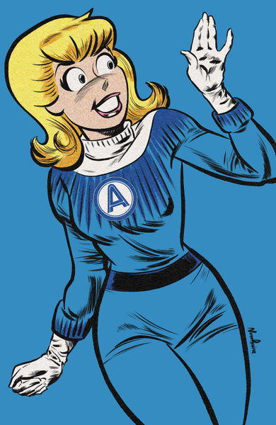 ARCHIE POP ART VARIANT COVER - BETTY AS INVISIBLE WOMAN PRE-ORDER
