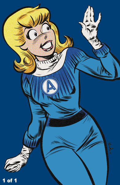 ARCHIE POP ART VARIANT COVER - BETTY AS INVISIBLE WOMAN PRE-ORDER