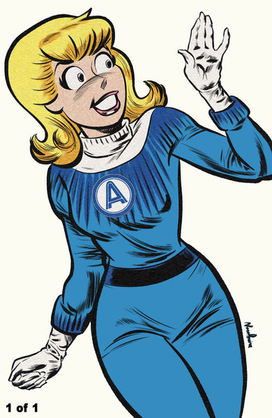ARCHIE POP ART VARIANT COVER - BETTY AS INVISIBLE WOMAN PRE-ORDER