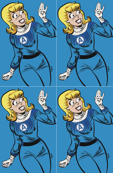 ARCHIE POP ART VARIANT COVER - BETTY AS INVISIBLE WOMAN PRE-ORDER