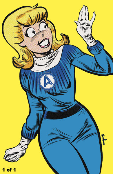 ARCHIE POP ART VARIANT COVER - BETTY AS INVISIBLE WOMAN PRE-ORDER