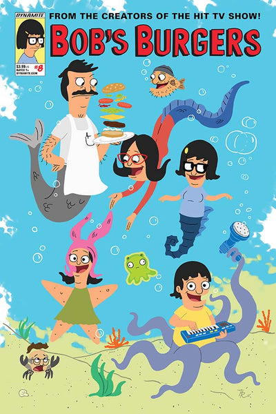 BOB'S BURGERS COMIC LOT - 4 ISSUES