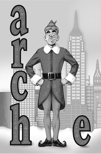 ARCHIE ELF MOVIE POSTER HOMAGE PREMIUM VARIANT COVERS PRE-ORDER