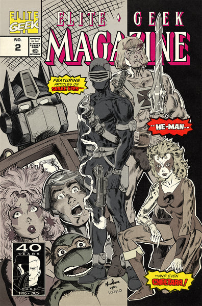 ELITE GEEK MAGAZINE #2 NEW MUTANTS #98 HOMAGE VARIANT PRE-ORDER